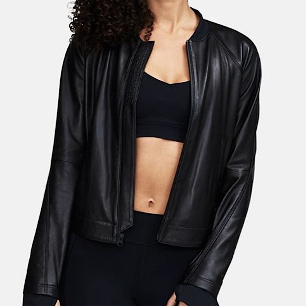 UA Misty Copeland Lambskin Leather Jacket